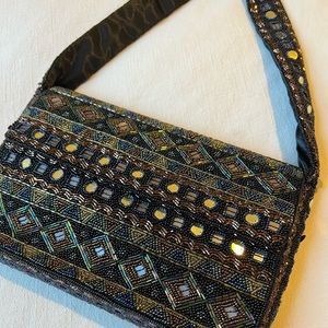 Vintage Beaded Shoulder Bag